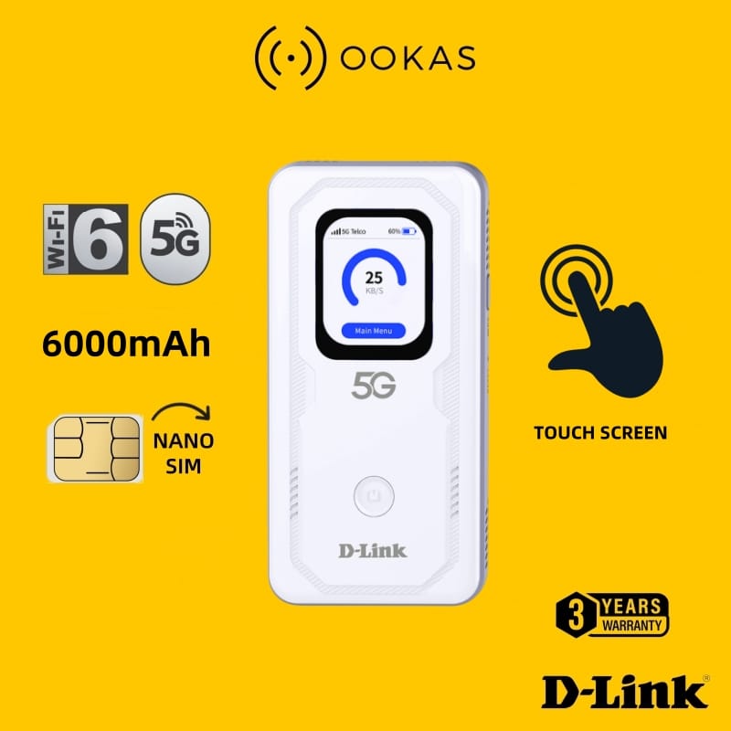 5G MiFi terbaik Malaysia: D-Link DWR-U2100, ZTE U50, Netgear M6 Pro