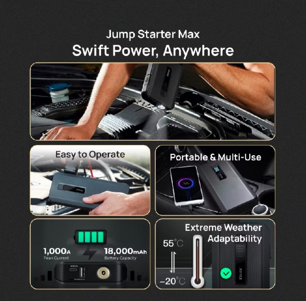70mai Jump Starter Max jenama premium